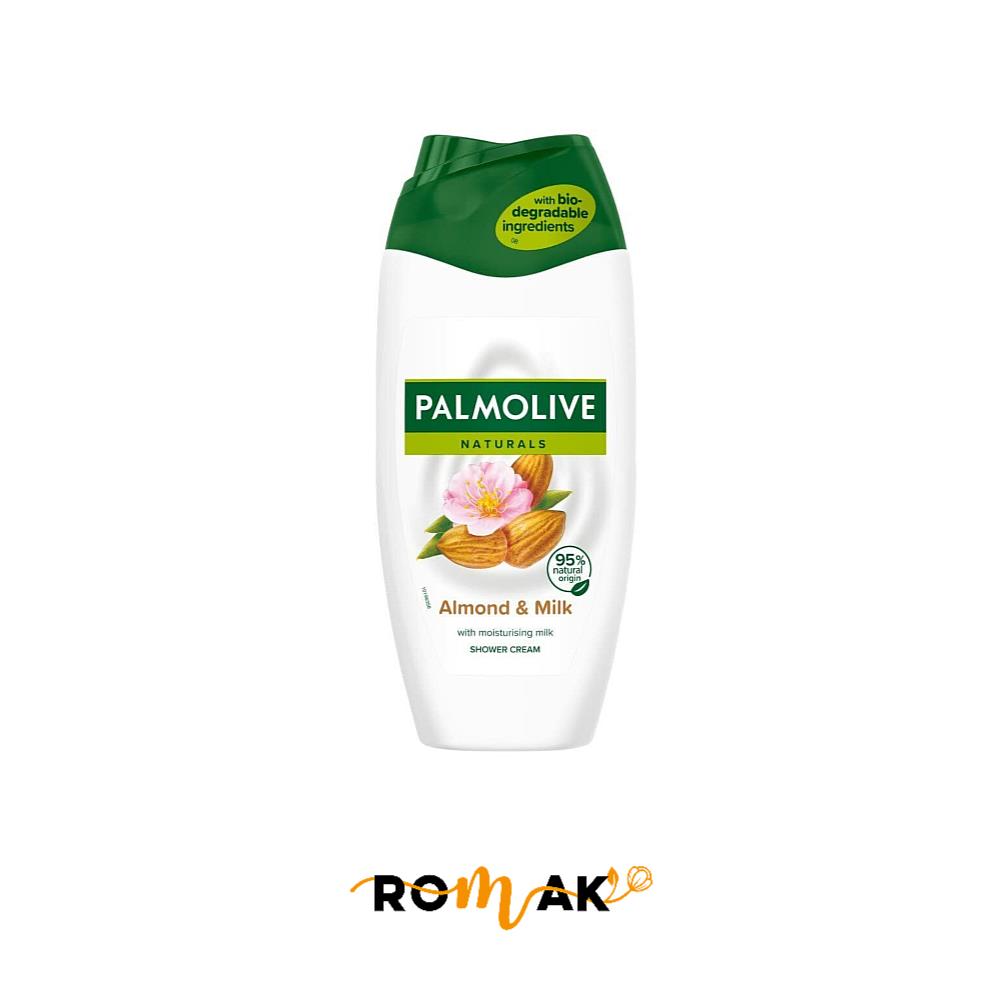 کرم دوش بادام و شیر پالمولیو مدل Palmolive Naturals Almond & milk